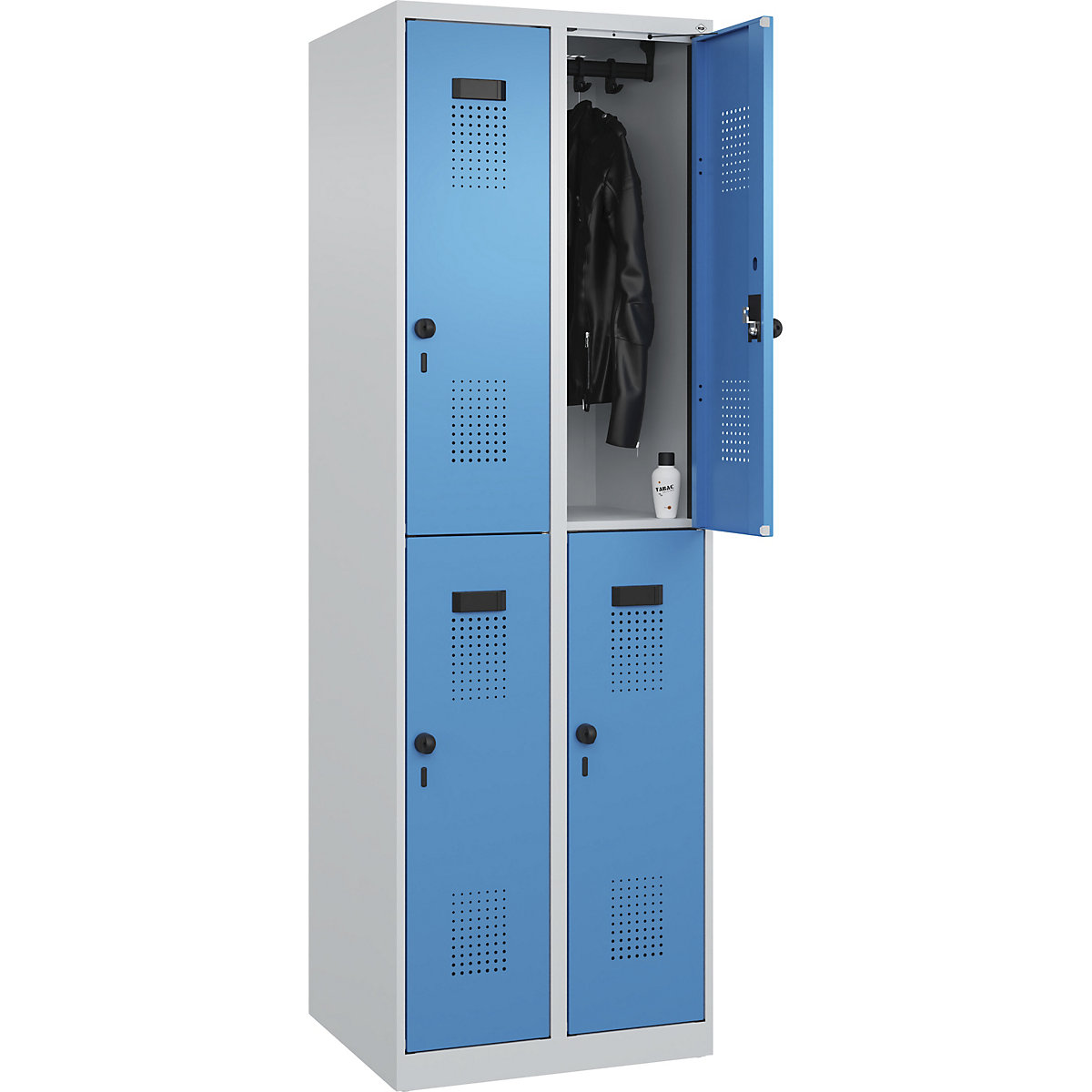 Evolo PLUS double deck clothes locker – C+P (Product illustration 3)-2