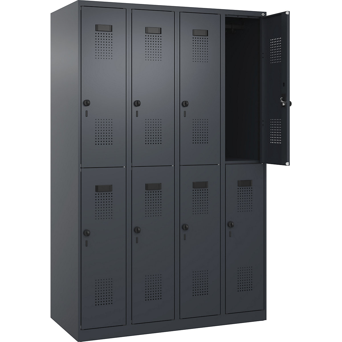 Evolo PLUS double deck clothes locker - C+P