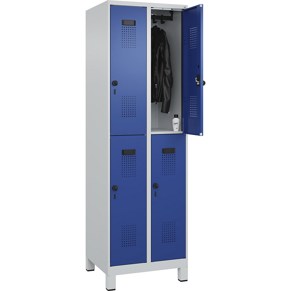 Evolo PLUS double deck clothes locker – C+P (Product illustration 2)-1