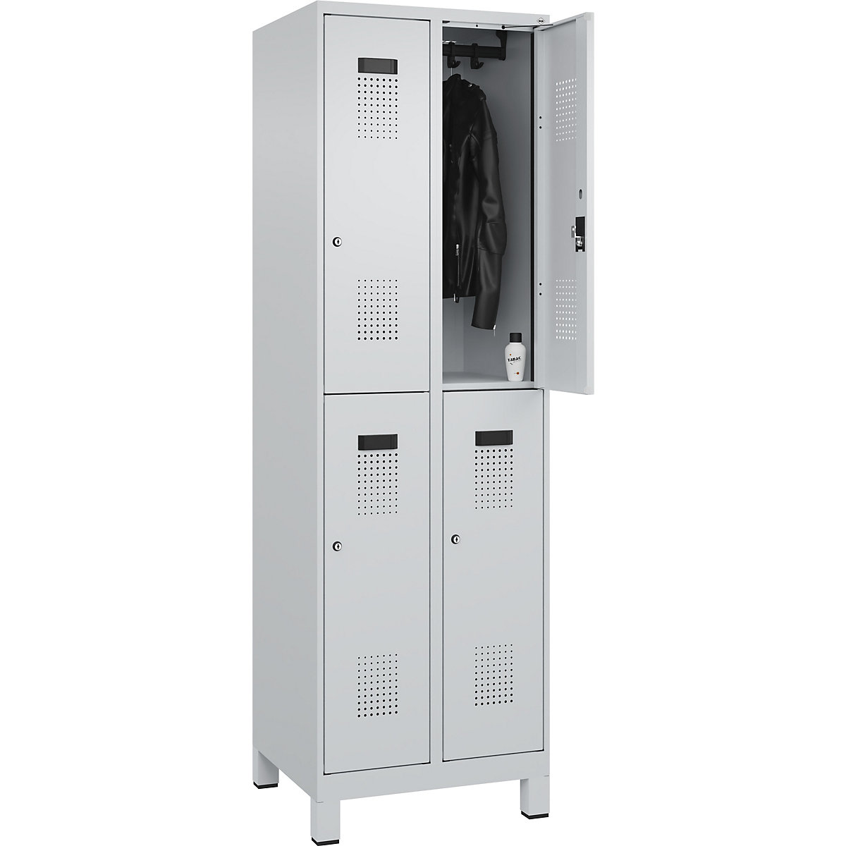 Evolo PLUS double deck clothes locker – C+P (Product illustration 2)-1