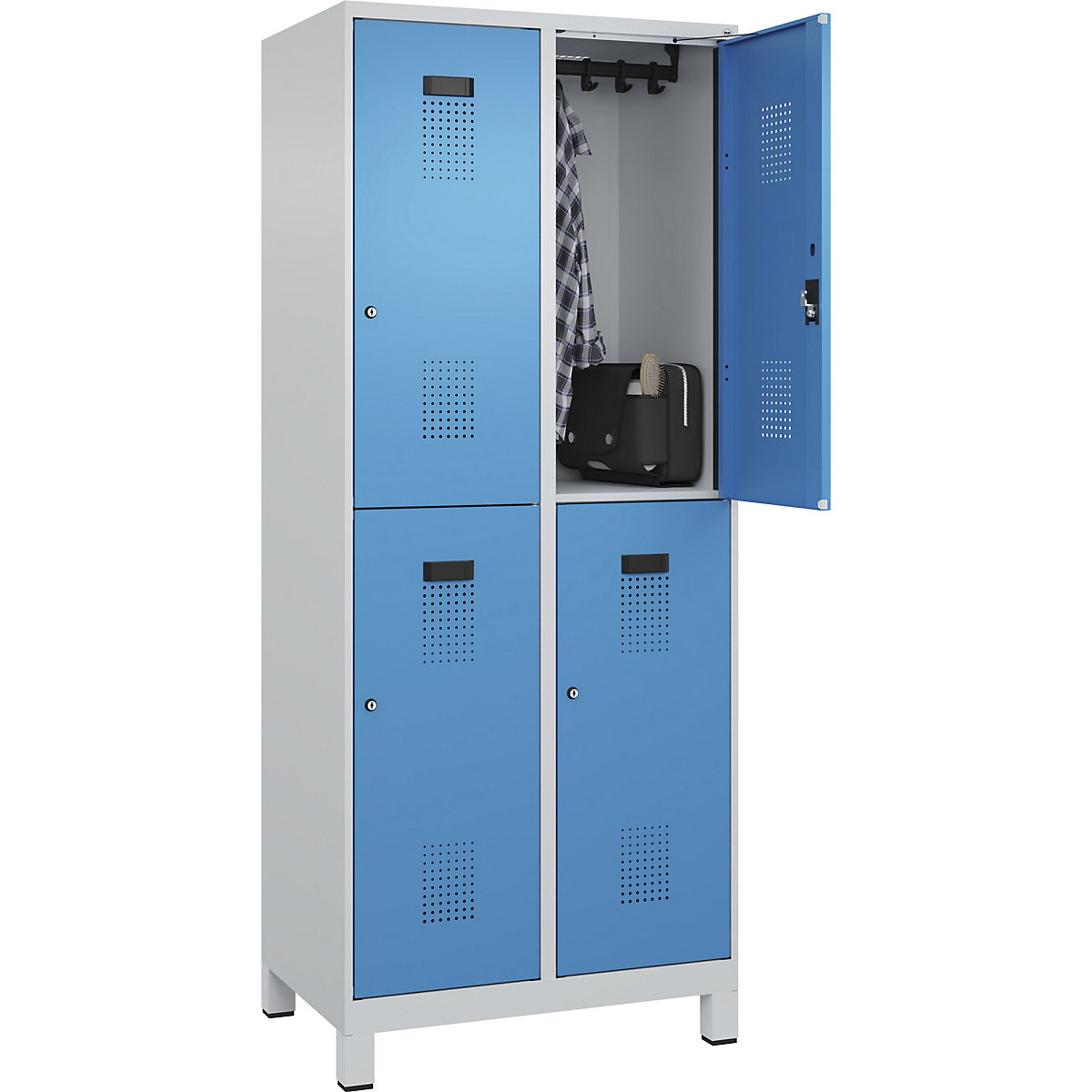 Evolo PLUS double deck clothes locker – C+P (Product illustration 3)-2