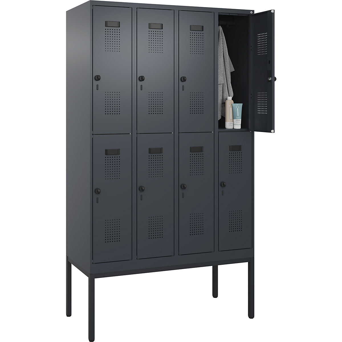 Evolo PLUS double deck clothes locker – C+P (Product illustration 3)-2