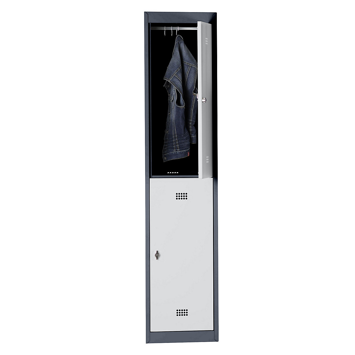 Hamburg double deck clothes locker – Wolf
