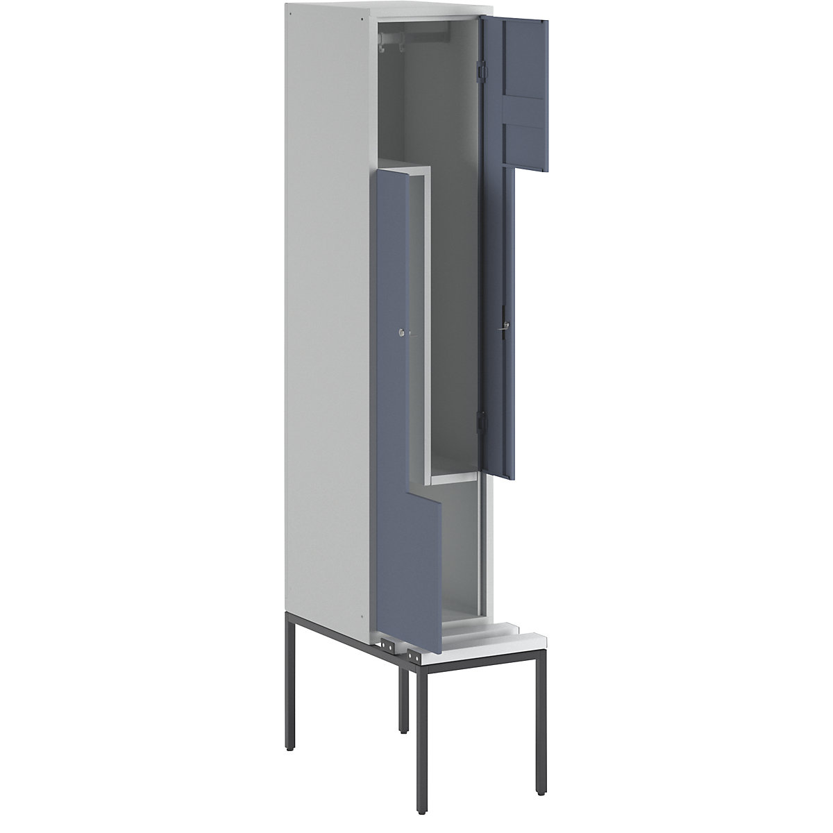 München Z locker with bench seat – Wolf