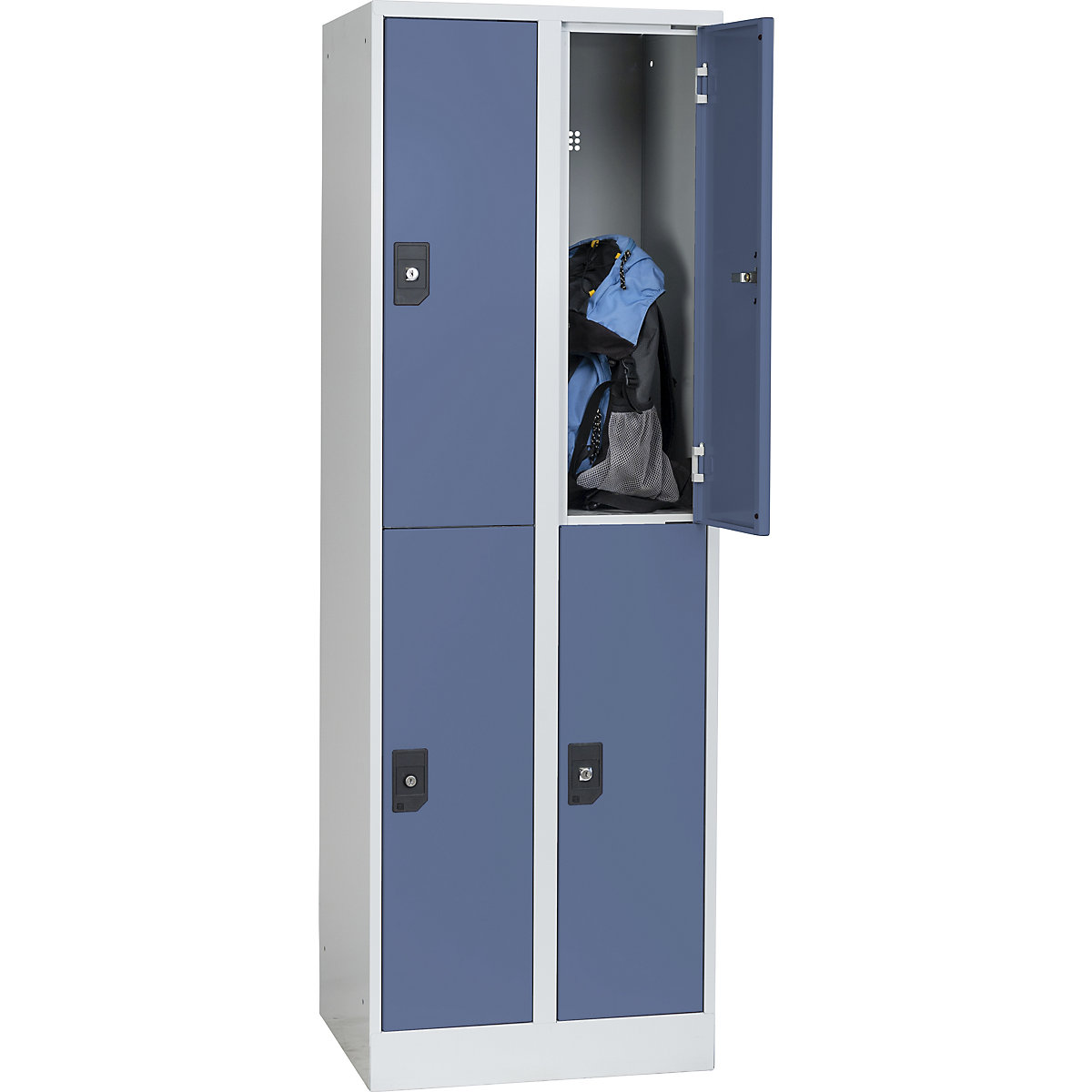 Stuttgart double deck clothes locker – Wolf