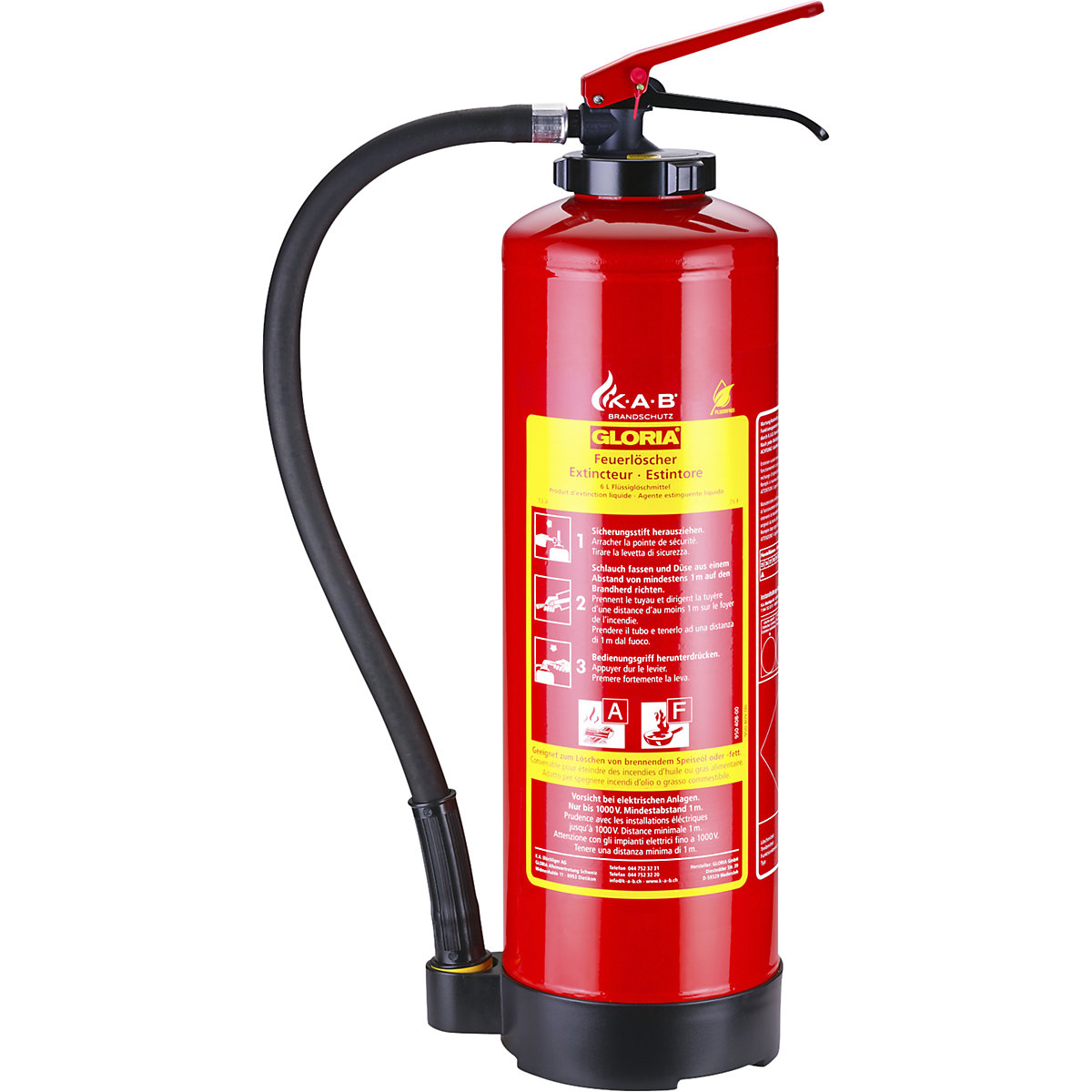 Grease fire extinguisher FA 6 EASY – GLORIA (Product illustration 2)-1