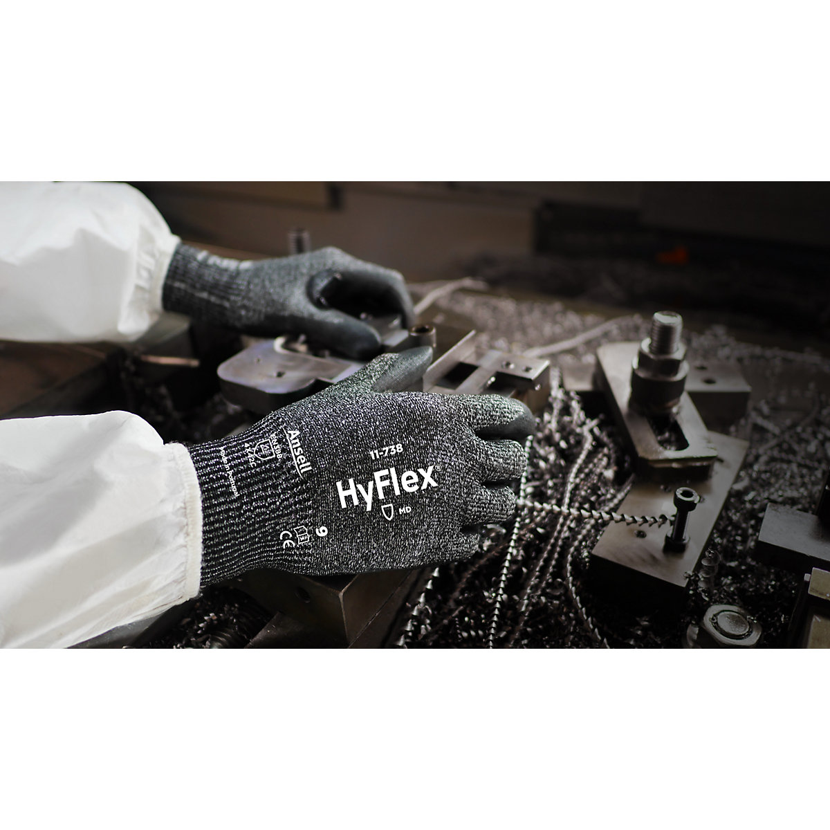 HyFlex® 11-738 work gloves – Ansell (Product illustration 4)-3