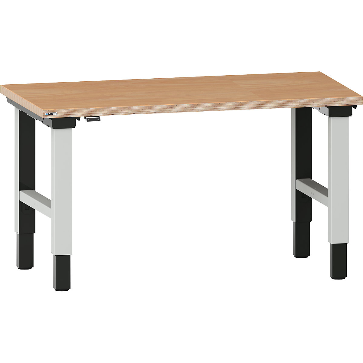 Quattro electrically height adjustable workbench - LISTA
