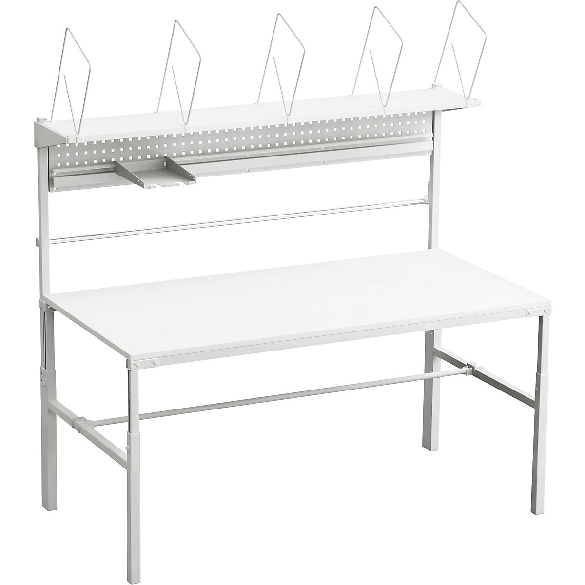 Complete packing table, manually height adjustable - Treston