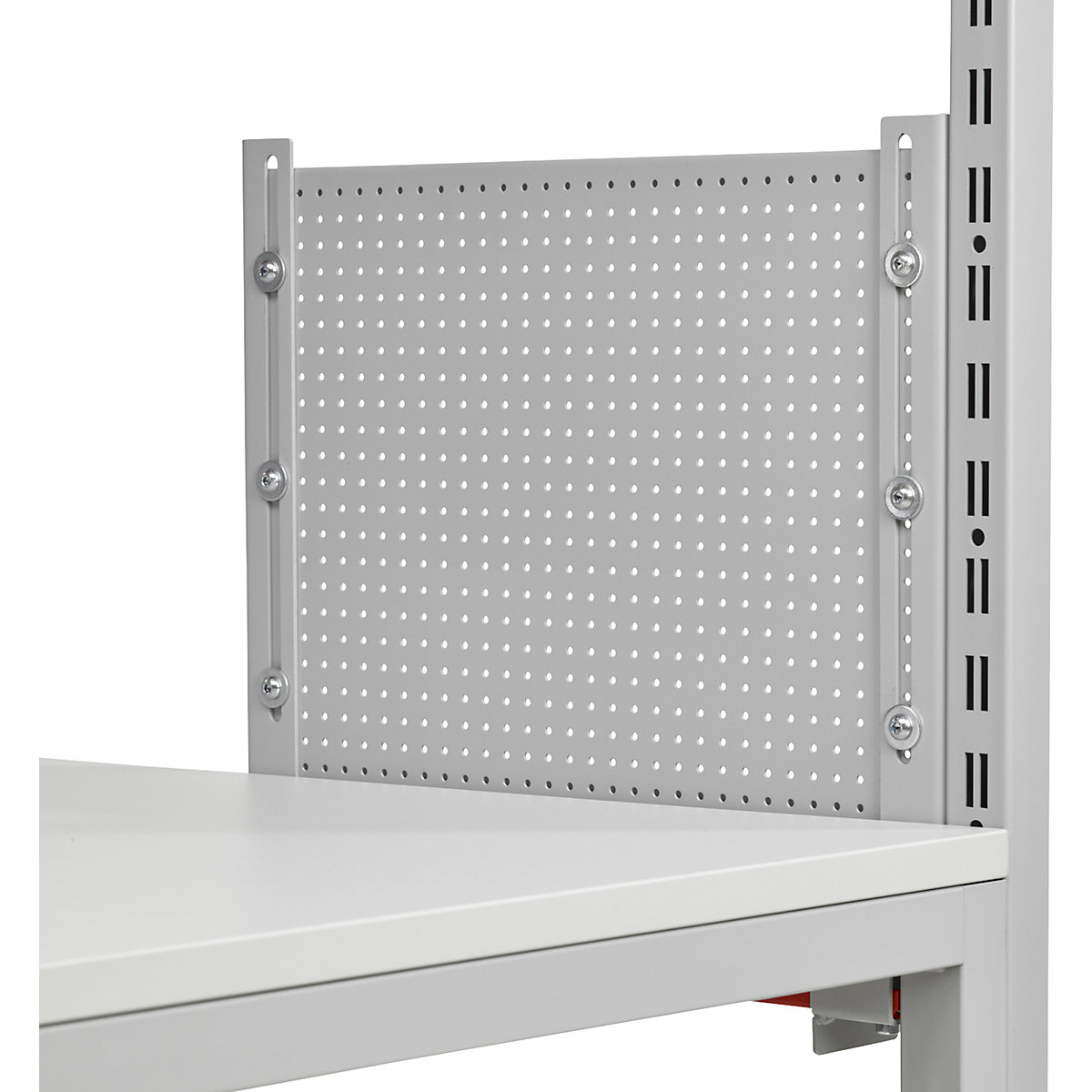 Perforated rear panel