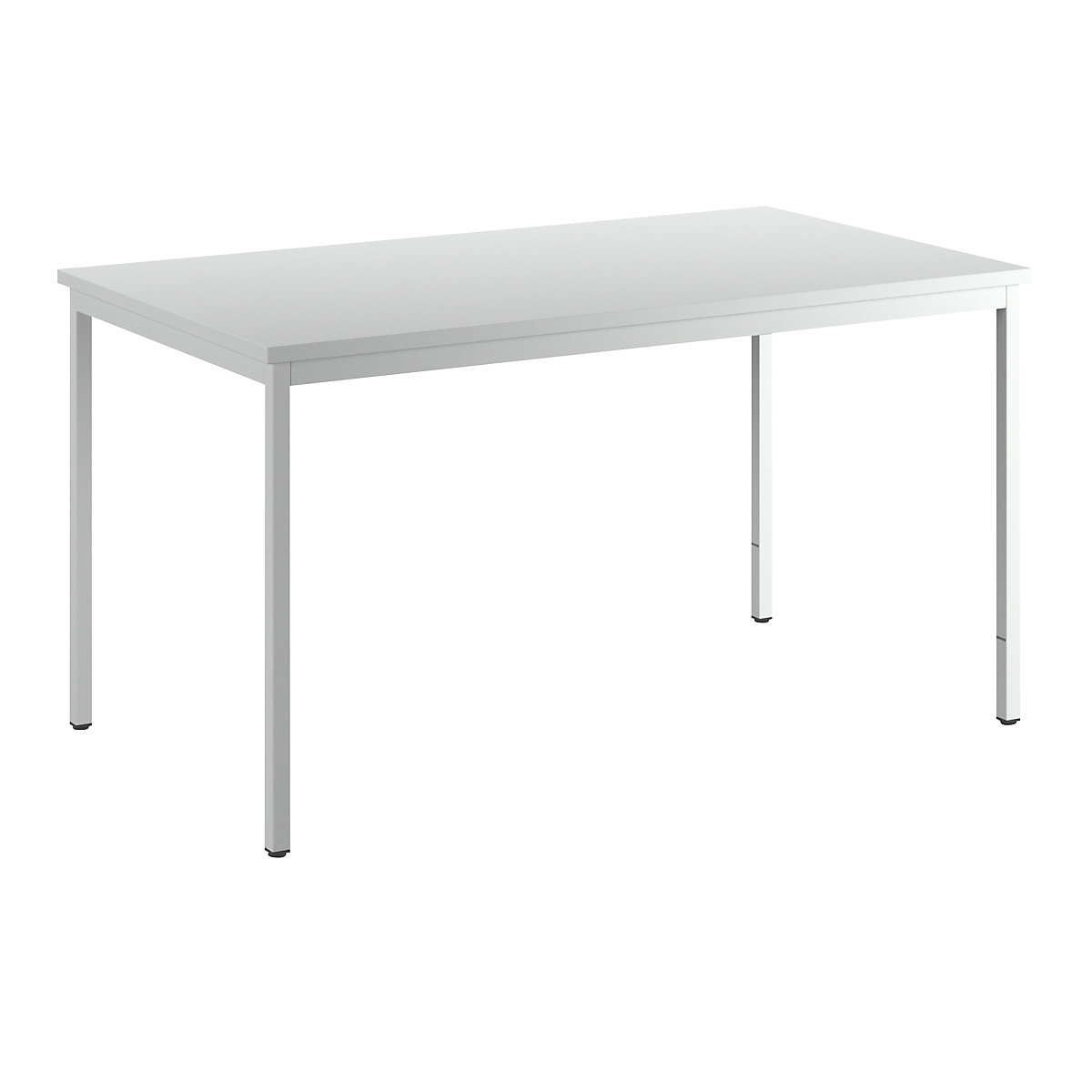 Foreman's desk, light grey – eurokraft basic