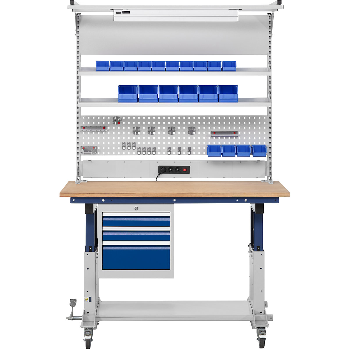 Lifting work table Supporter with multi-wall structure