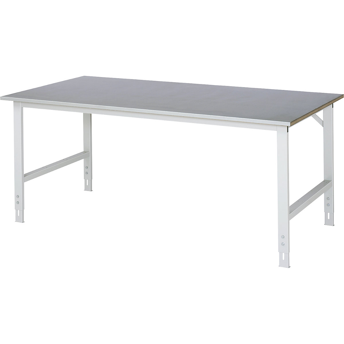 Work table, height adjustable - RAU