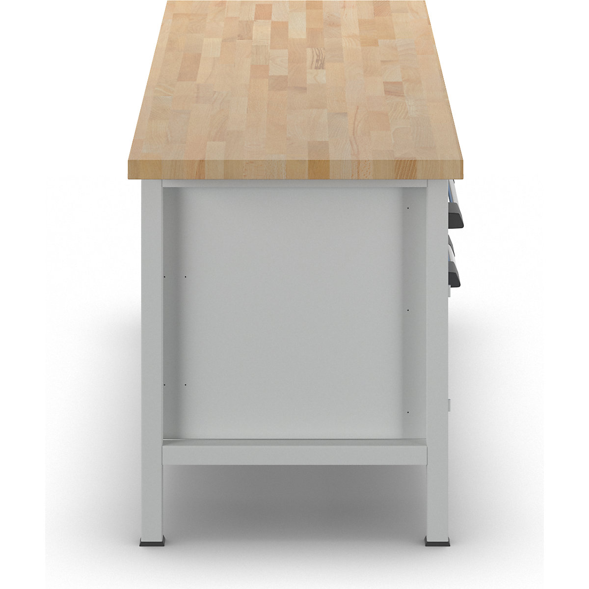 Workbench, Series 8000 frame construction – eurokraft pro (Product illustration 4)-3