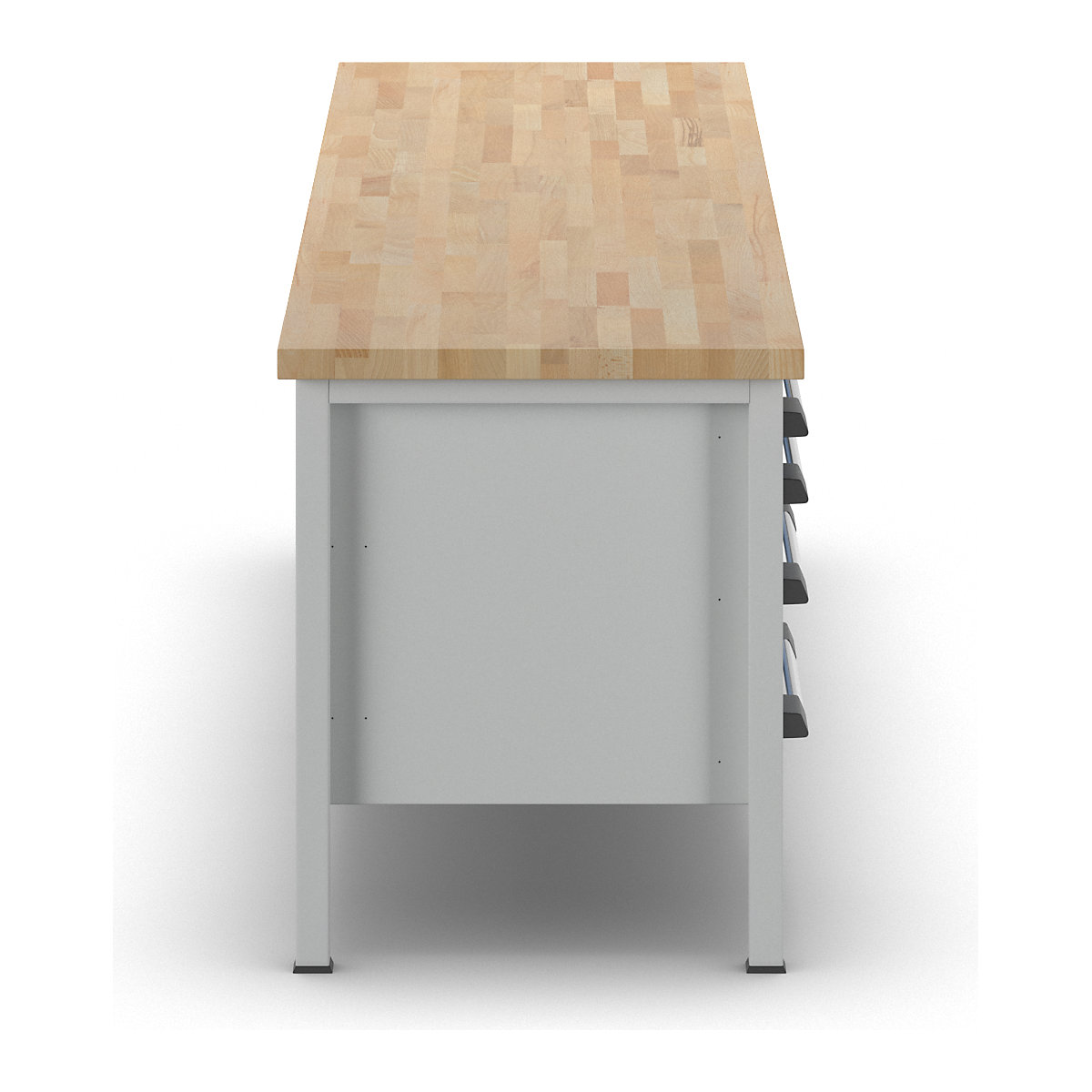 Workbench, Series 8000 frame construction – eurokraft pro (Product illustration 4)-3