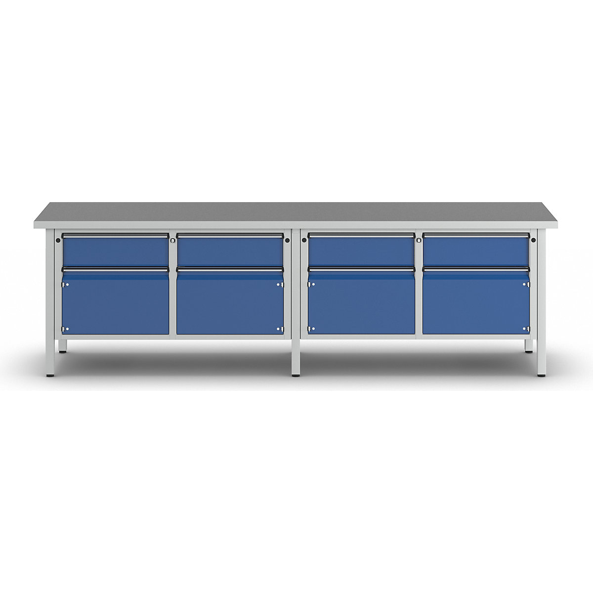 Workbench width 2800 mm, frame construction – ANKE (Product illustration 8)-7