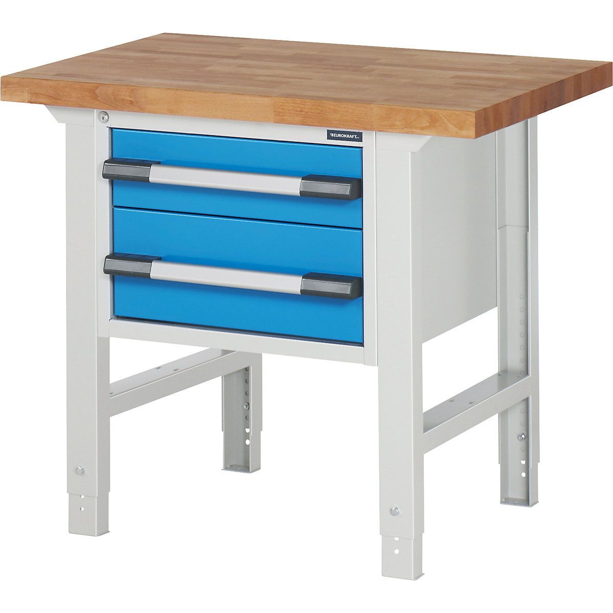 Workbench with suspended drawers, modular system series 7000 – eurokraft pro (Product illustration 2)-1