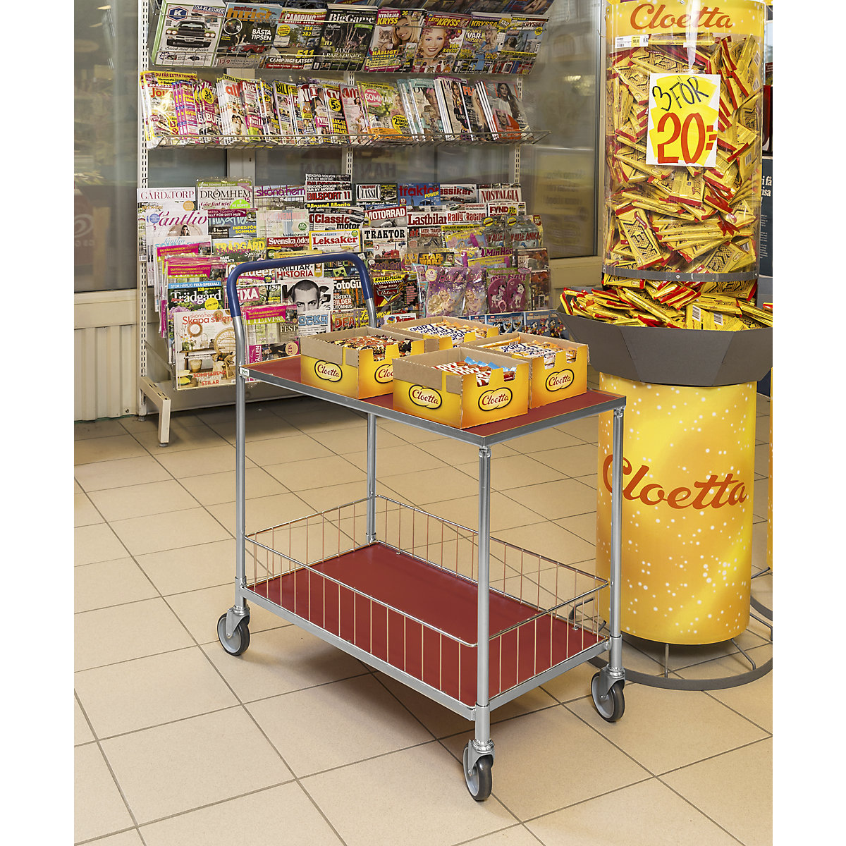 KOMFORT table trolley – Kongamek (Product illustration 4)-3