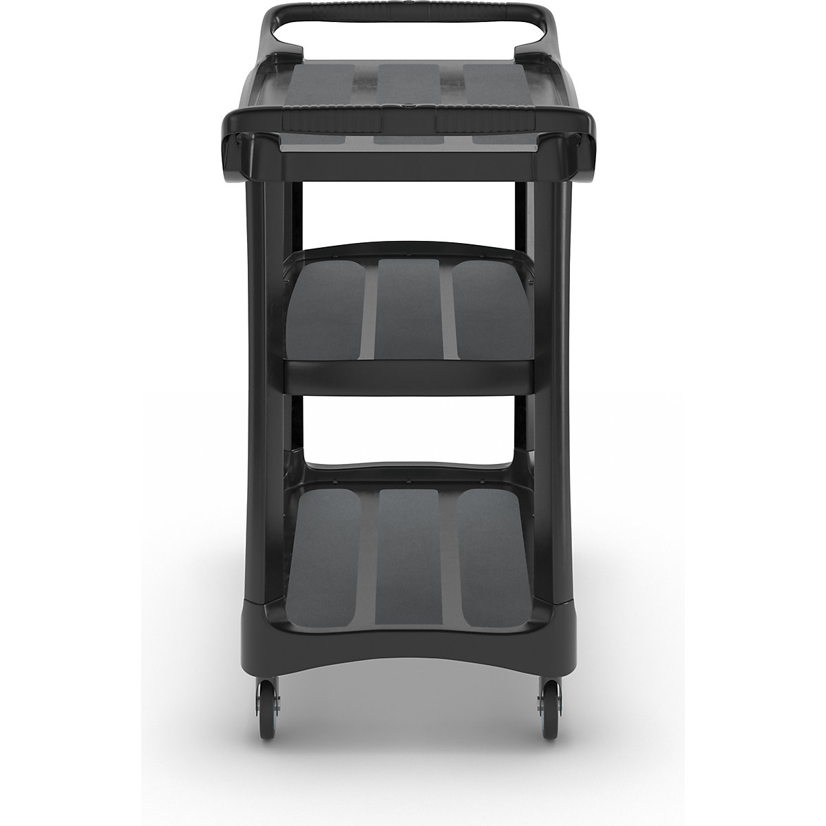 Serving trolley with 3 shelves (Product illustration 3)-2