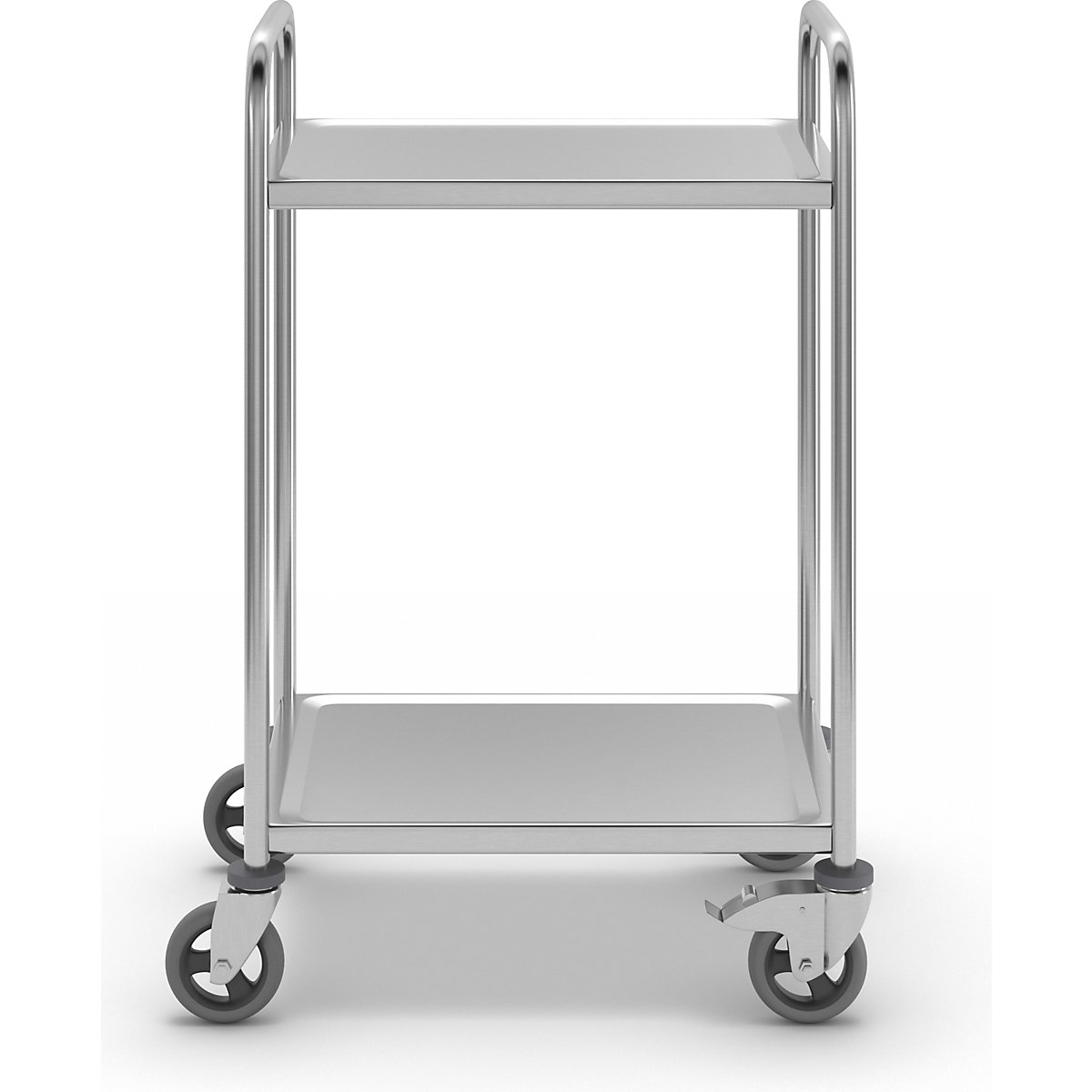 Stainless steel serving trolley (Product illustration 4)-3