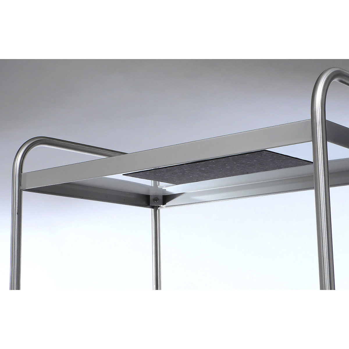 Stainless steel serving trolley (Product illustration 9)-8