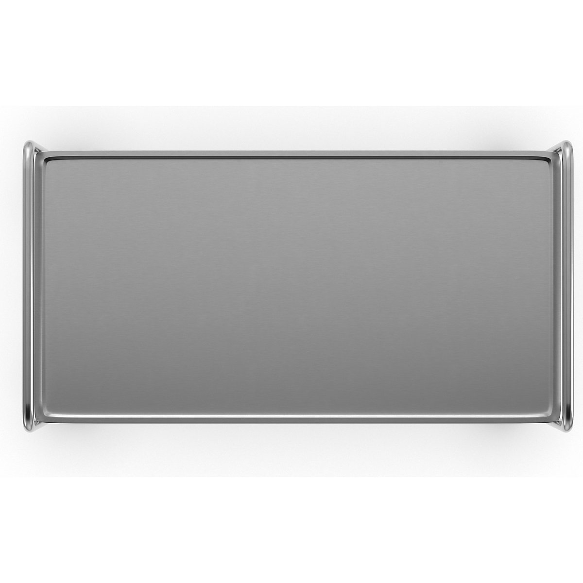 Stainless steel shelf truck, welded – Kongamek (Product illustration 7)-6