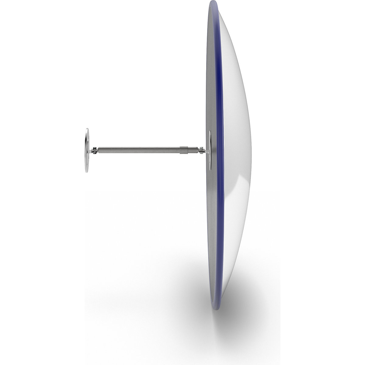 Round mirror with telescopic wall mounting bracket – eurokraft pro (Product illustration 15)-14