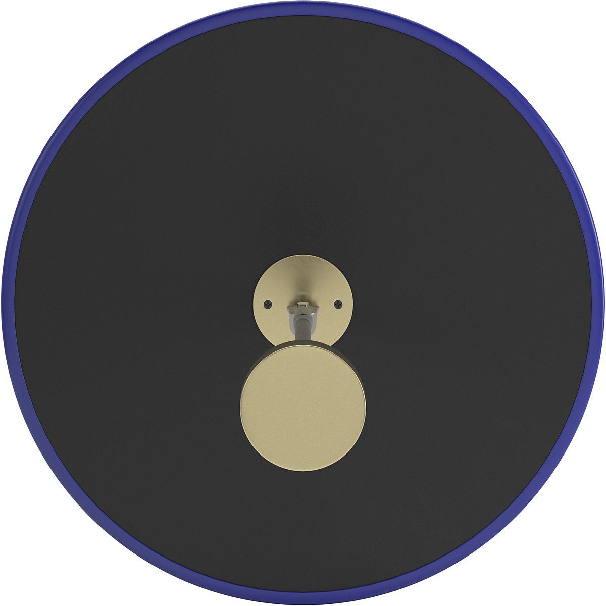 Round mirror with telescopic wall mounting bracket – eurokraft pro (Product illustration 7)-6