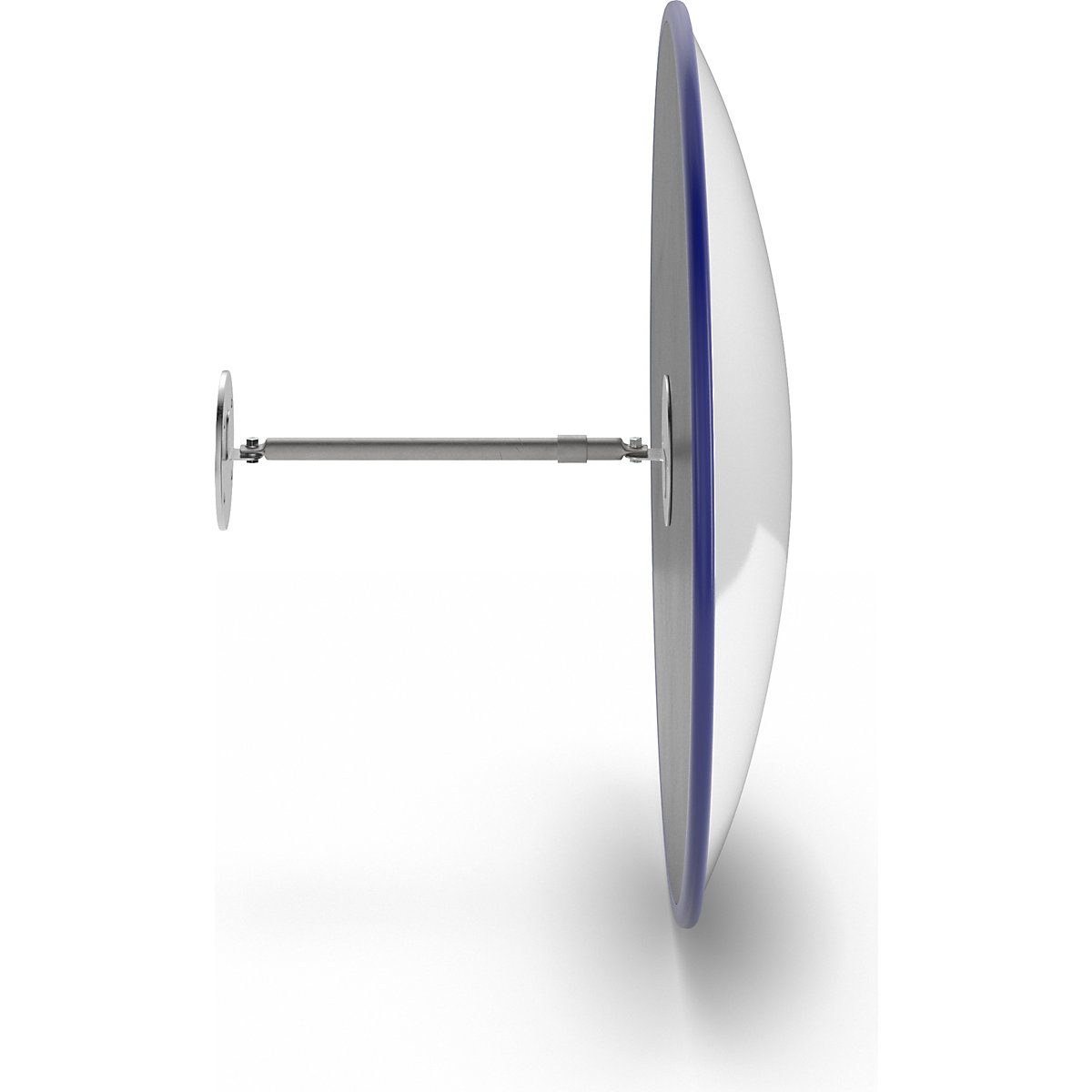 Round mirror with telescopic wall mounting bracket – eurokraft pro (Product illustration 16)-15