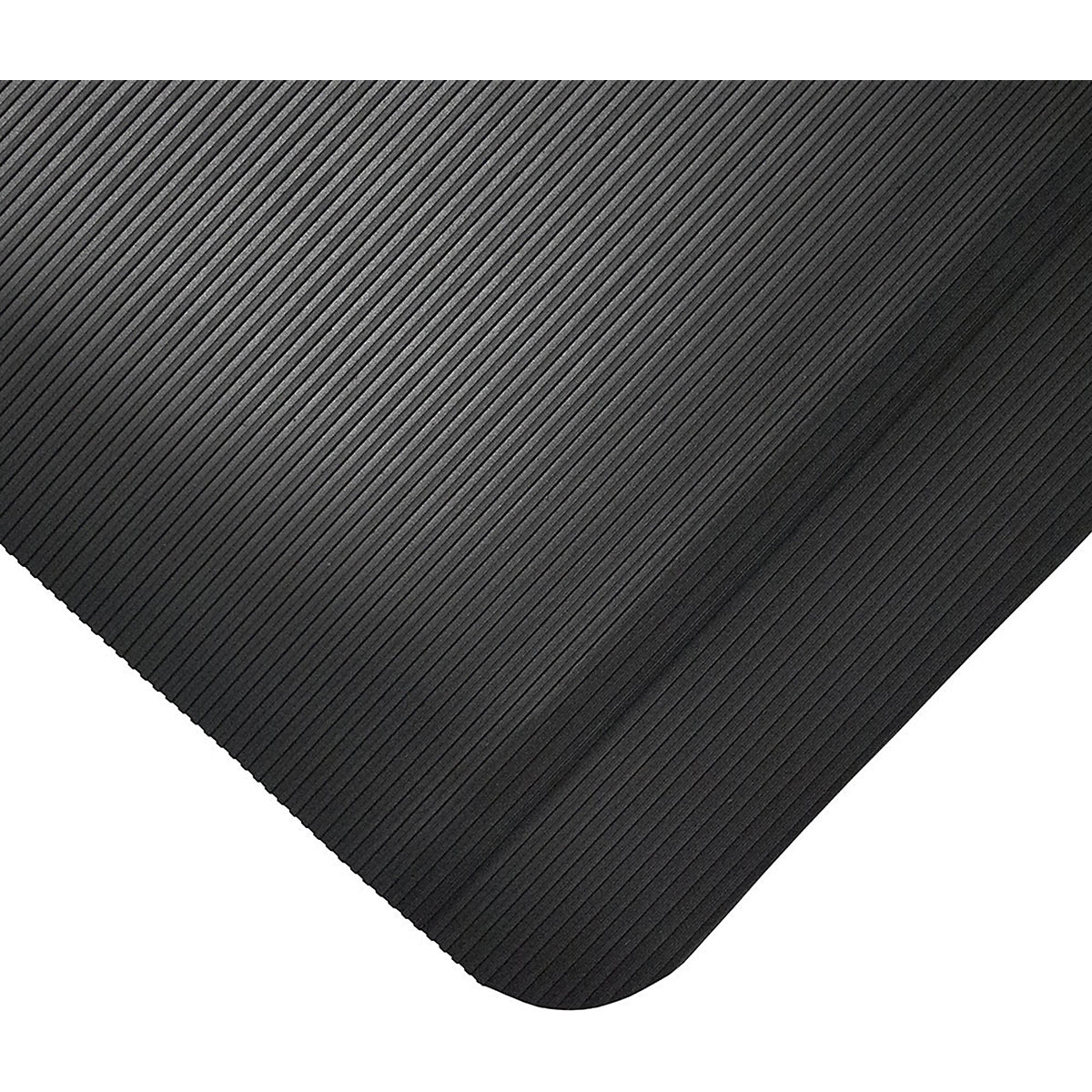 COBA Europe Fluted Anti-Fatigue Mat, COBA Europe Fluted Anti-Fatigue Mat, COBA Europe Fluted Anti-Fatigue Mat | 12.5h x 900w mm | 7mm Rib | Black | 1 Metre Roll-0