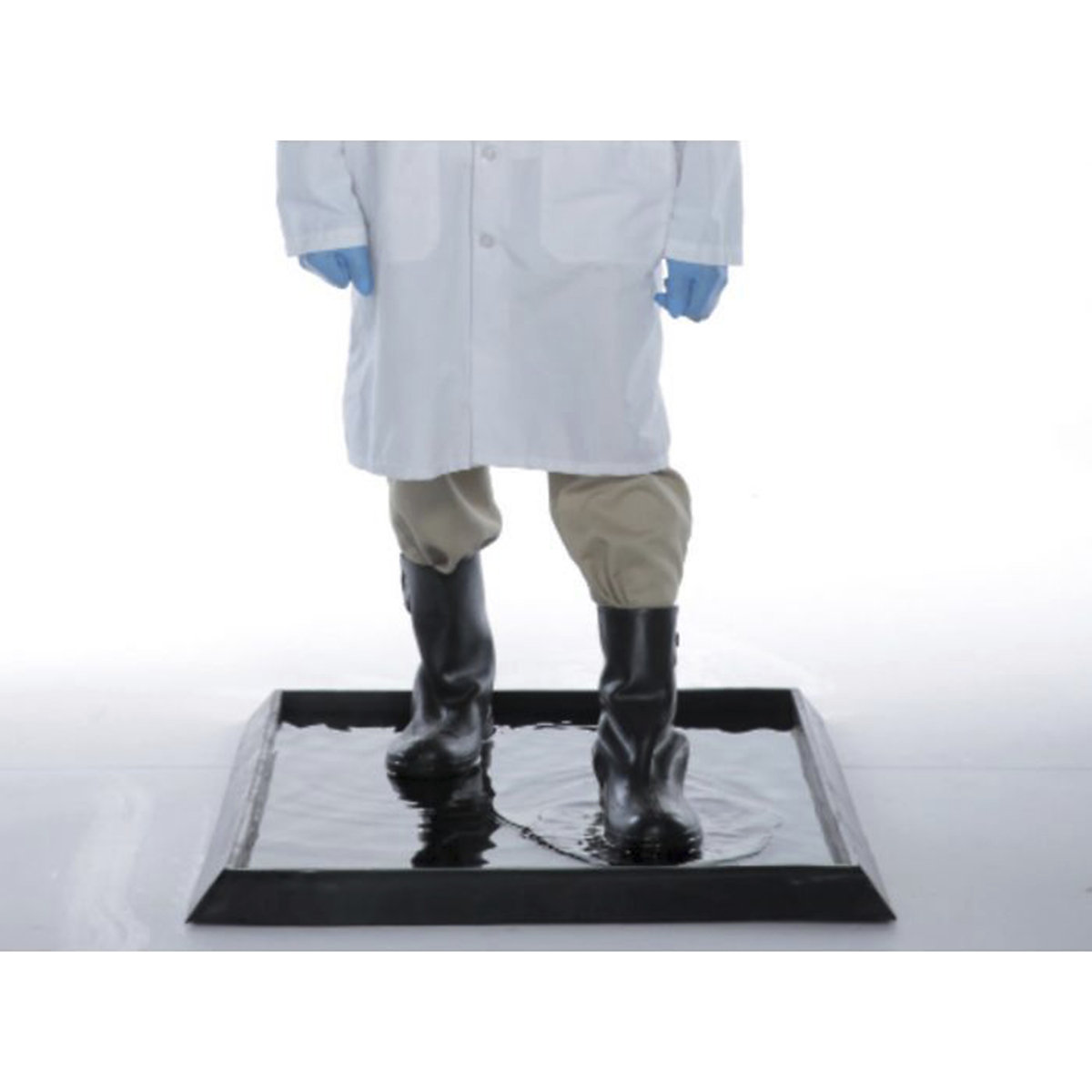 Wearwell Contamination Control Tall Wall Sanitising Footbath (Product illustration 5)-4