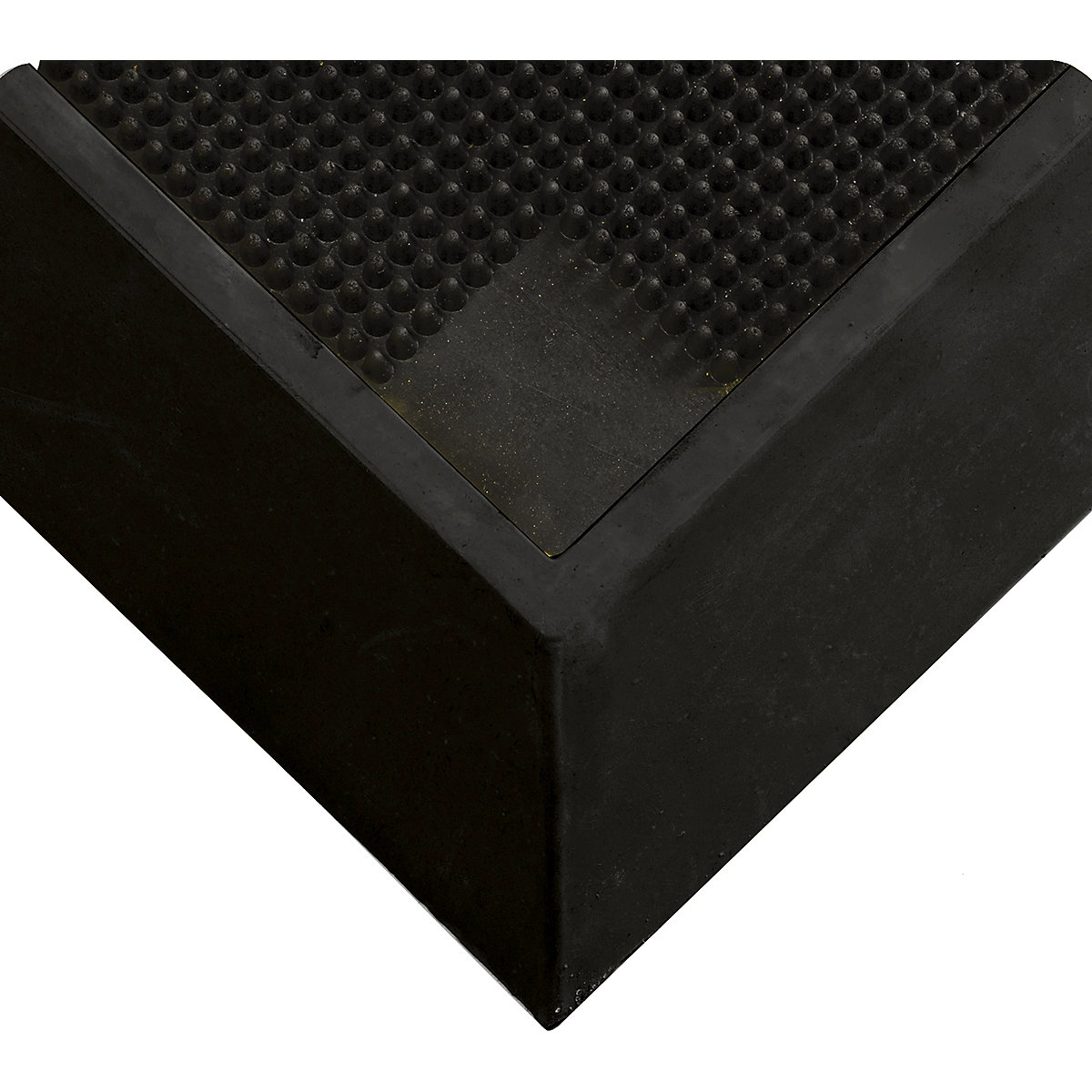 Wearwell Contamination Control Tall Wall Sanitising Footbath, Wearwell Contamination Control Tall Wall Sanitising Footbath, Wearwell Contamination Control Tall Wall Sanitising Footbath | 63h x 990w x 810d mm | Black | Grease Resistant Natural Rubber-0