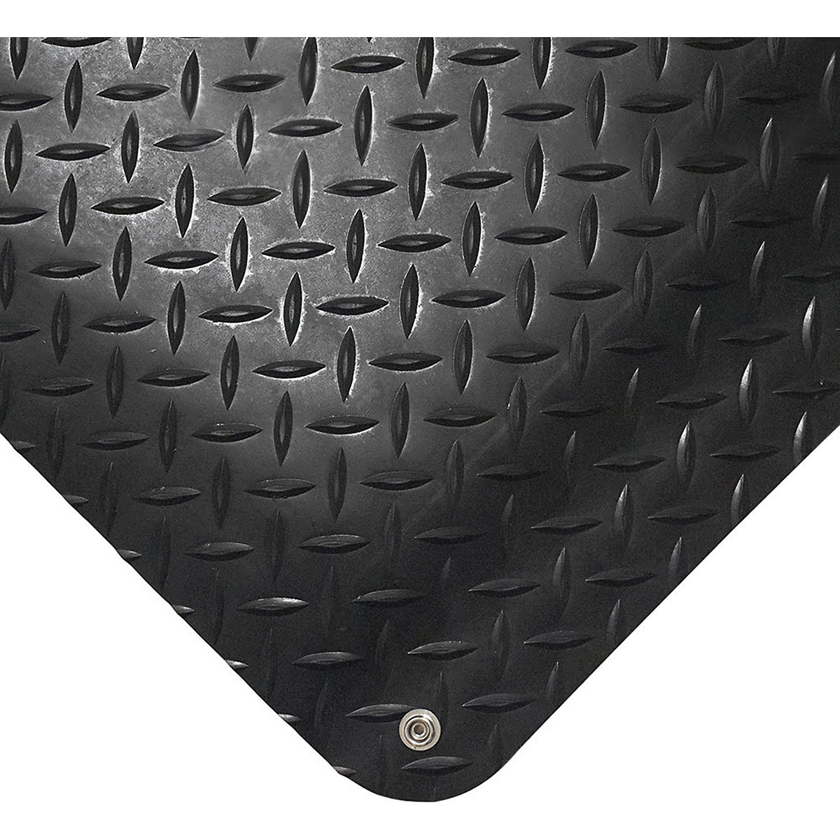 COBA Europe Deckplate Anti-Static Mat, COBA Europe Deckplate Anti-Static Mat, COBA Europe Deckplate Anti-Static Mat | 14h x 900w mm | Black | 9.5 Metre Roll-0