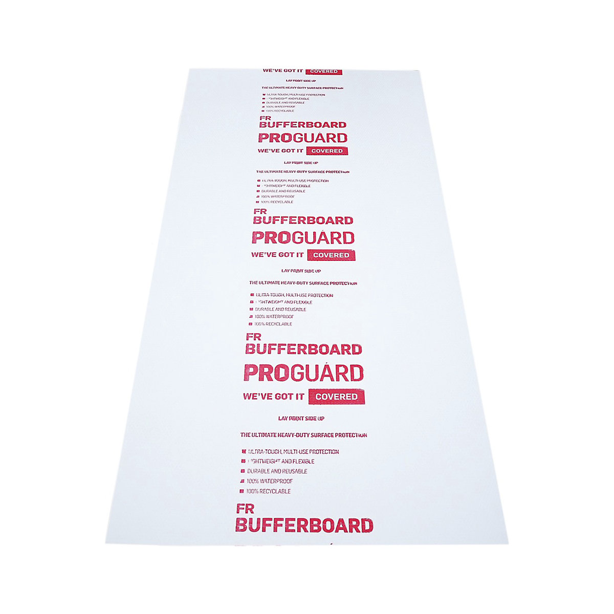 Proguard Bufferboard Floor Protection Sheets