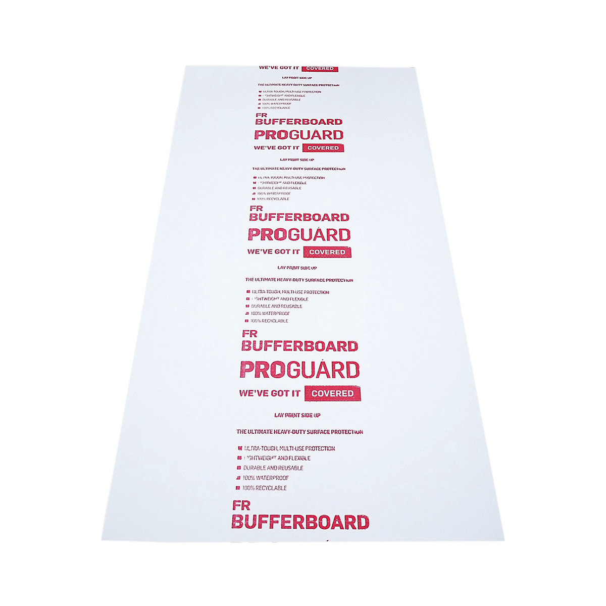 Proguard Bufferboard Floor Protection Sheets