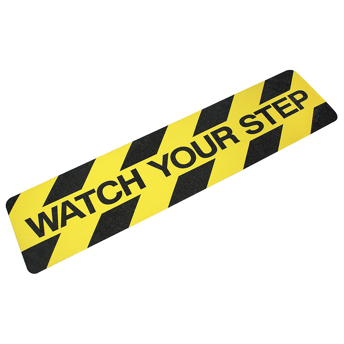 BiGDUG Anti-Slip Warning Treads, BiGDUG Anti-Slip Warning Treads, BiGDUG Anti-Slip Warning Tread | 610w x 150d mm | Watch Your Step | Yellow & Black-1