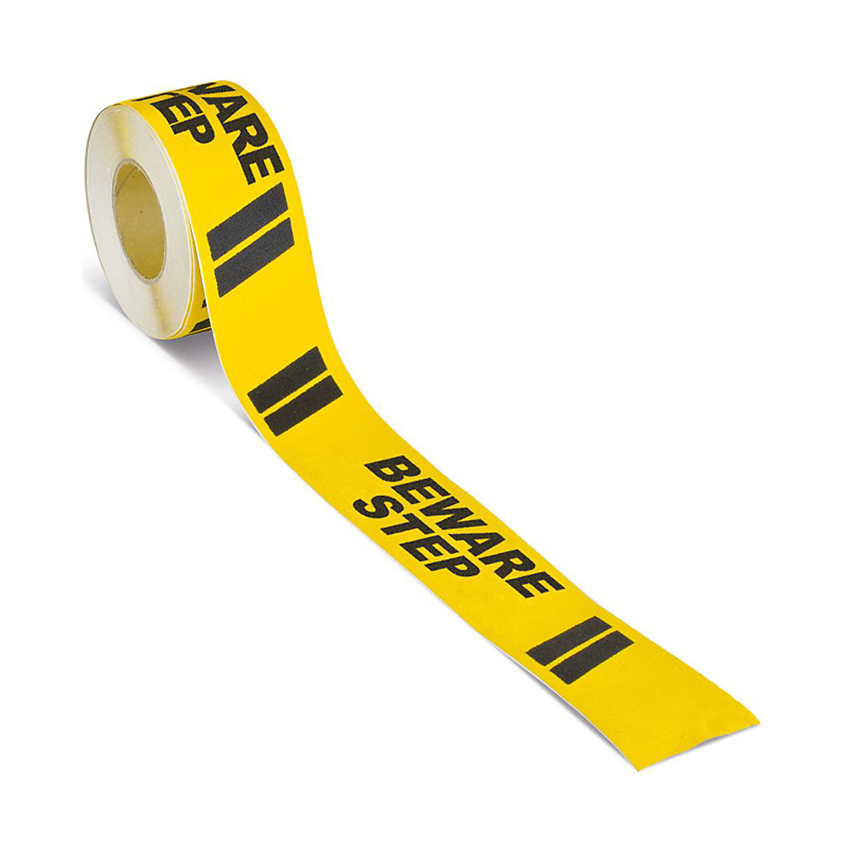 BiGDUG Non Slip Hazard Warning Floor Tapes, BiGDUG Non Slip Hazard Warning Floor Tapes, BiGDUG Non Slip Hazard Warning Floor Tape | Yellow & Black | 75mm x 18.3m | Beware Step-2