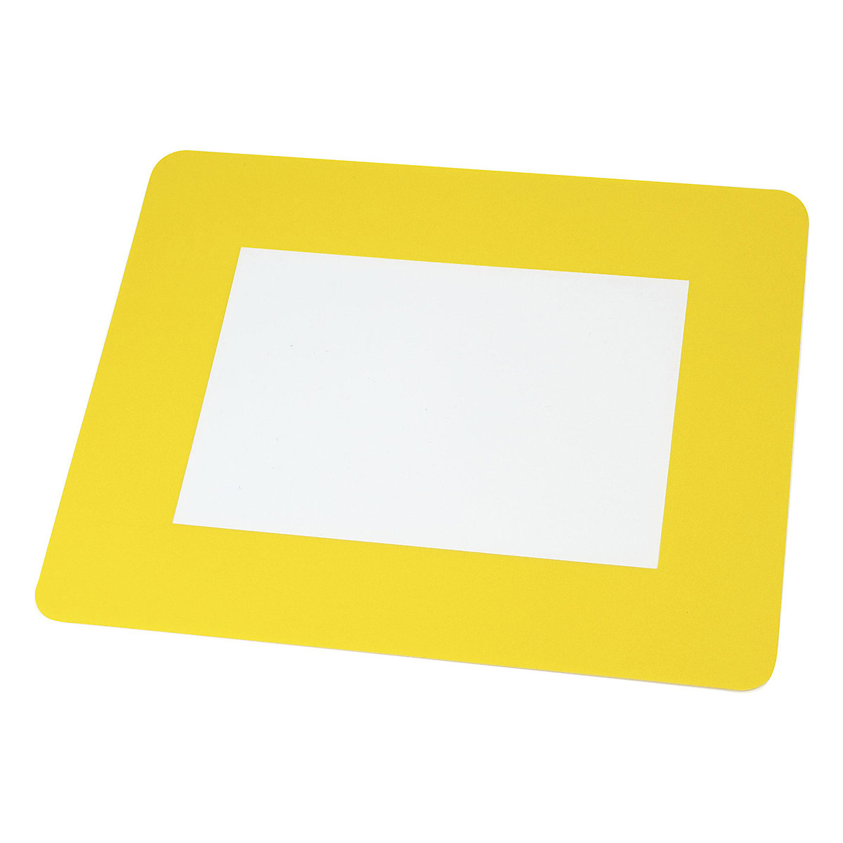 BiGDUG Self-Adhesive Floor Label Holders, BiGDUG Self-Adhesive Floor Label Holders, BiGDUG Self-Adhesive Floor Label Holders | A5 Size Insert | Pack of 10 | Yellow-0