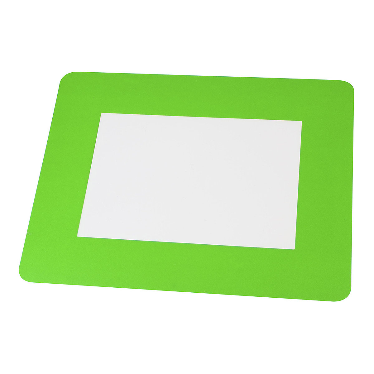BiGDUG Self-Adhesive Floor Label Holders, BiGDUG Self-Adhesive Floor Label Holders, BiGDUG Self-Adhesive Floor Label Holders | A5 Size Insert | Pack of 10 | Green-0
