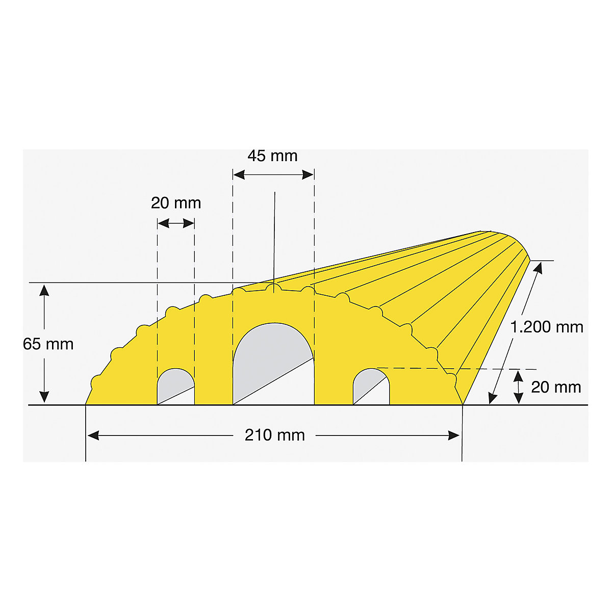 TRAFFIC-LINE Cable Ramps - Small (Product illustration 5)-4