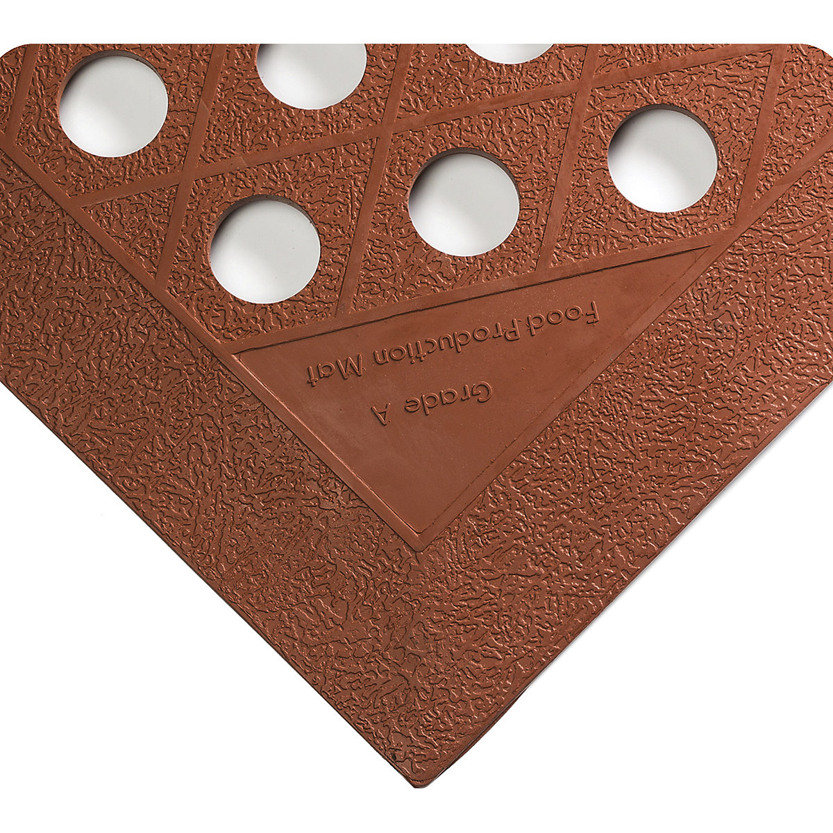 Wearwell Grade A Food Area Anti-Fatigue Mat, Wearwell Grade A Food Area Anti-Fatigue Mat, Wearwell Grade A Food Area Mat Anti-Fatigue Mat | 13h x 910w x 760d mm | Terracotta | Grease Proof Nitrile Rubber-0