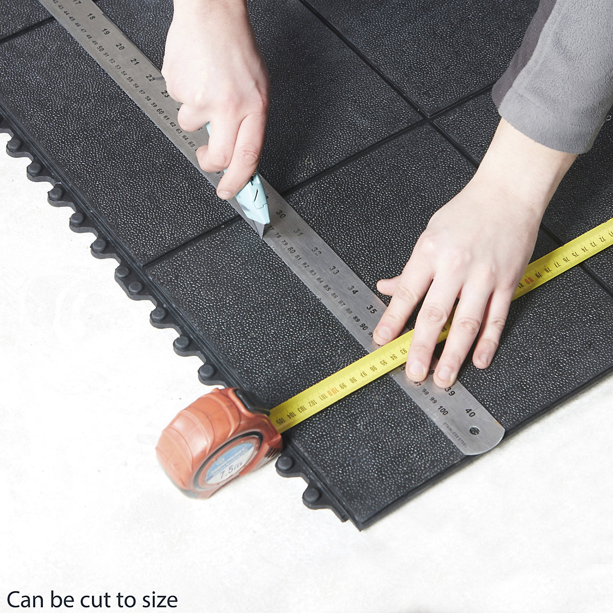 BiGDUG Solid Top Rubber Interlocking Stable Mats (Product illustration 4)-3
