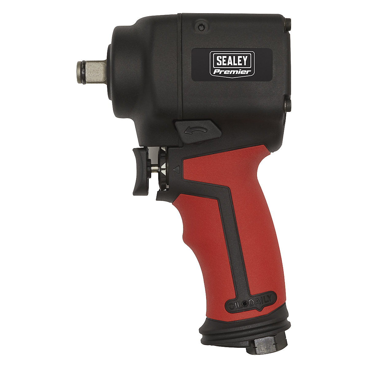 Sealey 1/2"Sq Drive Stubby Twin Hammer Air Impact Wrench (Product illustration 3)-2