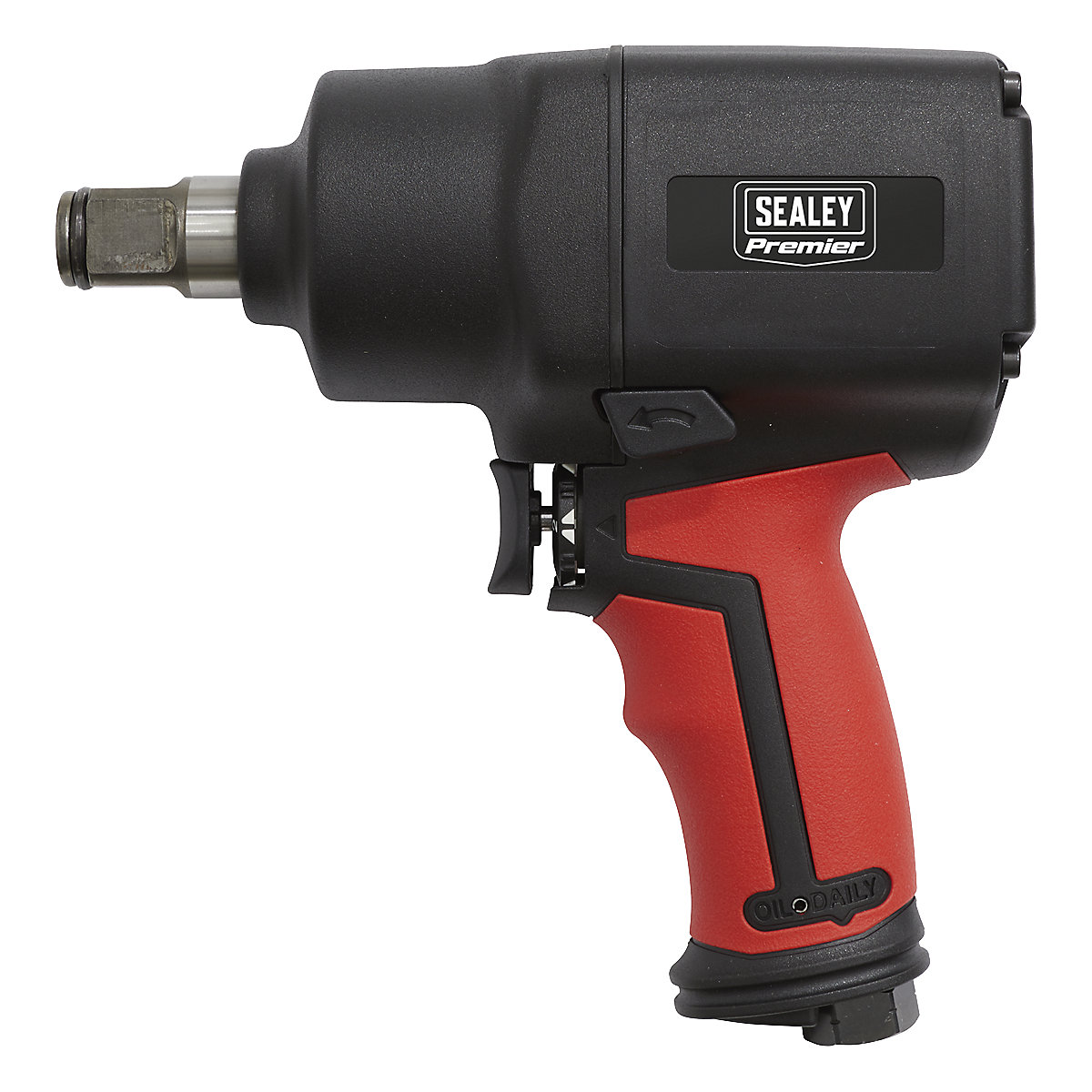 Sealey 3/4"Sq Drive Compact Twin Hammer Air Impact Wrench (Product illustration 2)-1