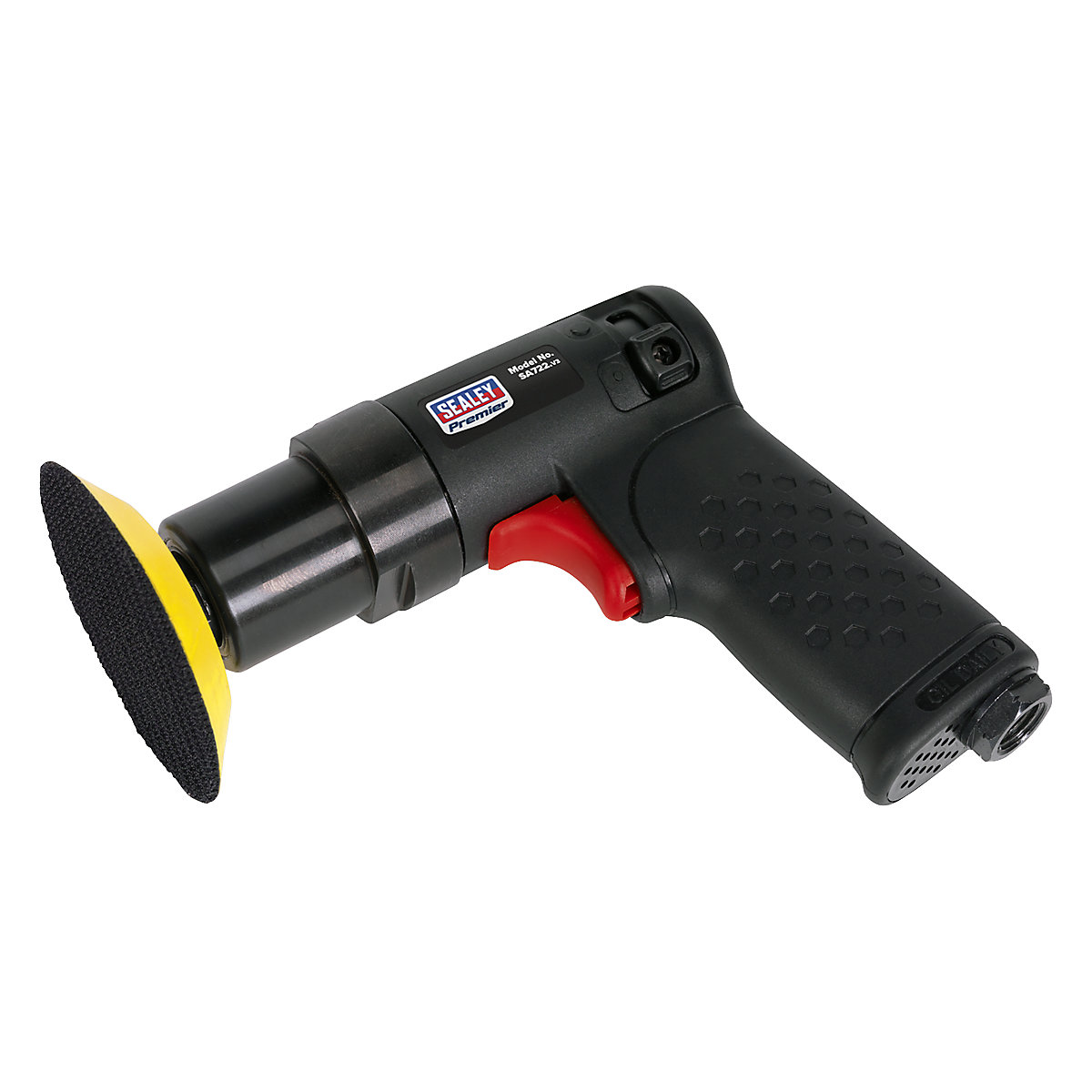 Sealey 75mm Diameter Premier Mini Composite Air Polisher