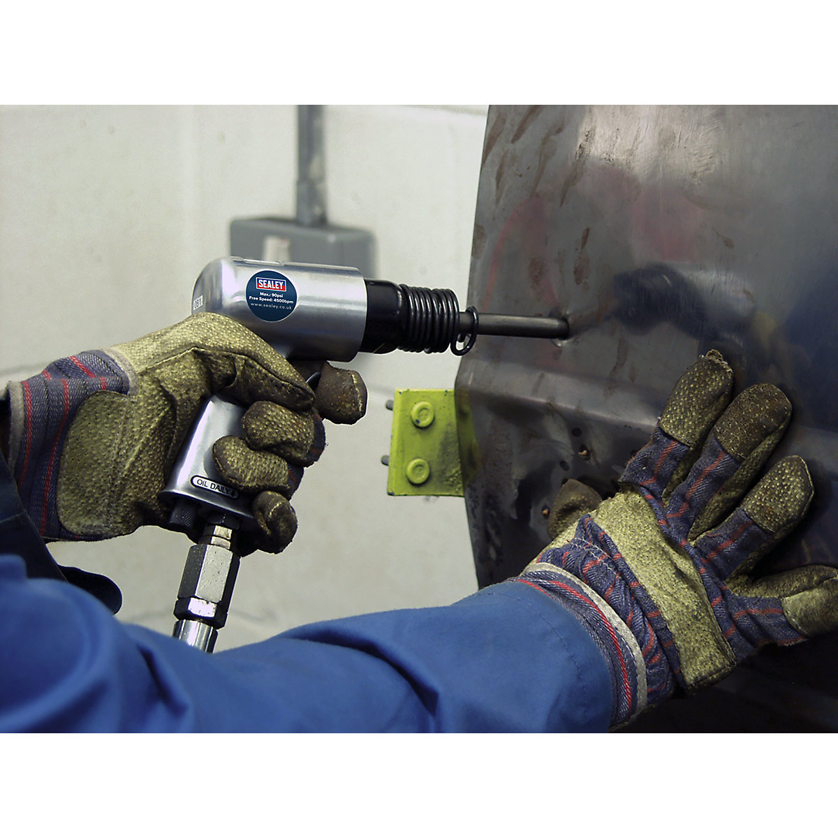 Sealey Air Hammer Kit with Chisels Medium Stroke (Product illustration 5)-4