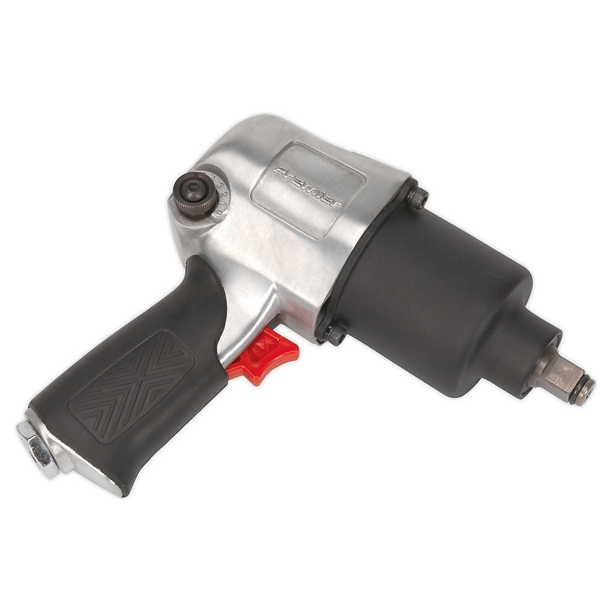 Sealey Air Impact Wrench 1/2"Sq Drive - Twin Hammer (Product illustration 2)-1