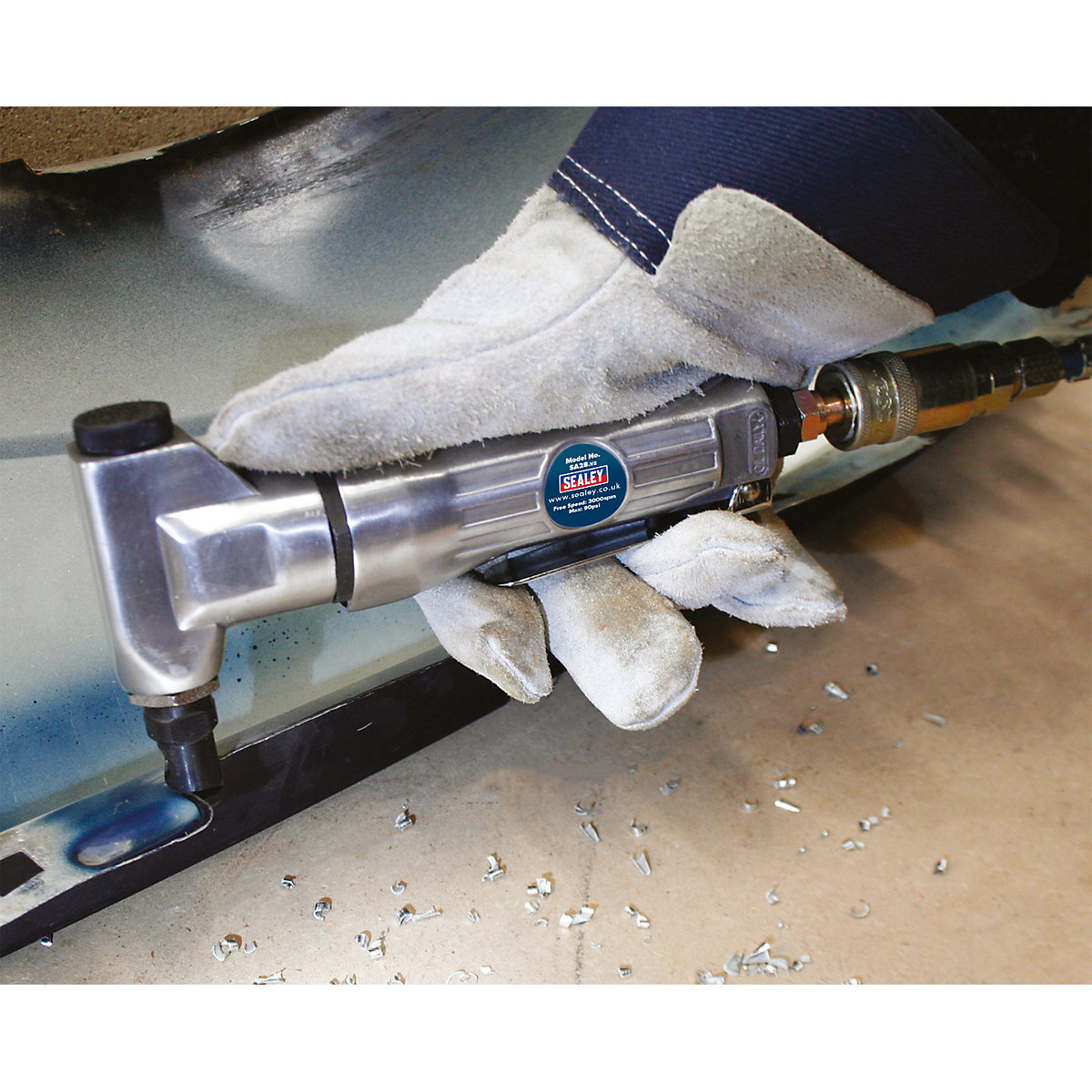 Sealey Air Nibbler (Product illustration 2)-1