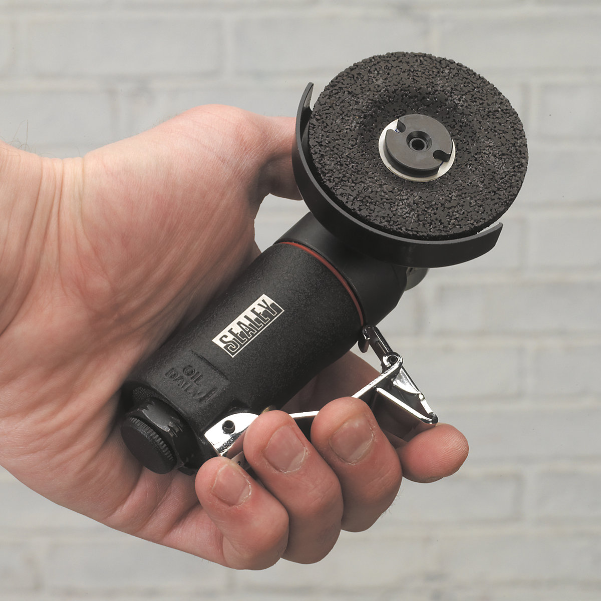 Sealey Mini Air Angle Grinder (Product illustration 4)-3