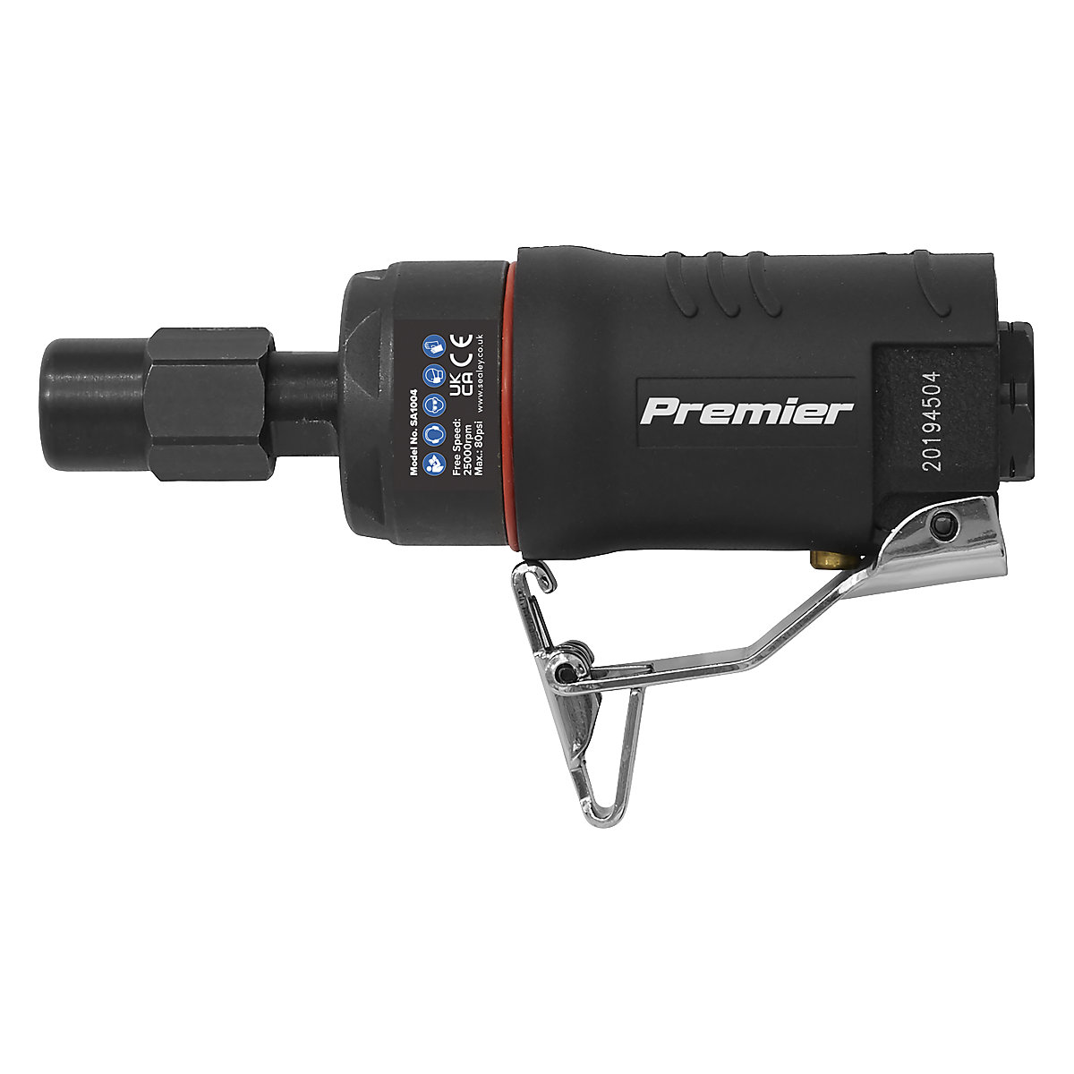 Sealey Mini Air Die Grinder (Product illustration 3)-2